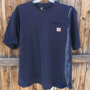 Carhartt Pocket T shirt Dark Blue L